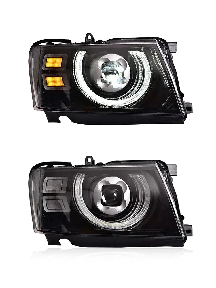 Фары передние LED с ходовыми огнями для Nissan Patrol Y61 (2005-2022), комплект, комплект, FT Carlight Carlight — фото 6