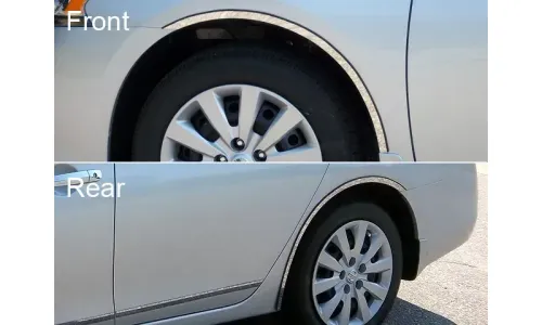 Nissan Sentra 2013-2015 полированная нержавеющая сталь хром лента на Fender Moldings — фото 1