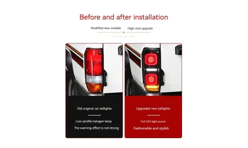 Задние LED-фонари динамический поворотник для Toyota Land Cruiser 70 (1984-2024), комплект, комплект, FT Carlight Carlight — фото 6