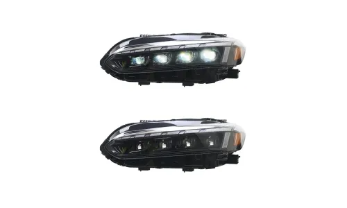 Фары передние LED с ходовыми огнями для Honda Civic 11 (2022-2025), комплект, FT Carlight — фото 5