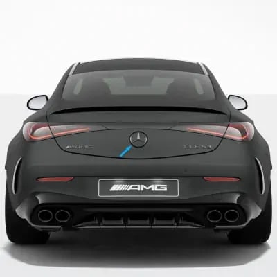 Эмблема-звезда для Mercedes-Benz CLA C118/X118, CLE C236/A236, GLC C254, E-Класс C238, GLE C167, CLS C257 и EQS V297, звезда цвета «темный хром», основание цвета «серебристый High-Tech Silver» — фото 2