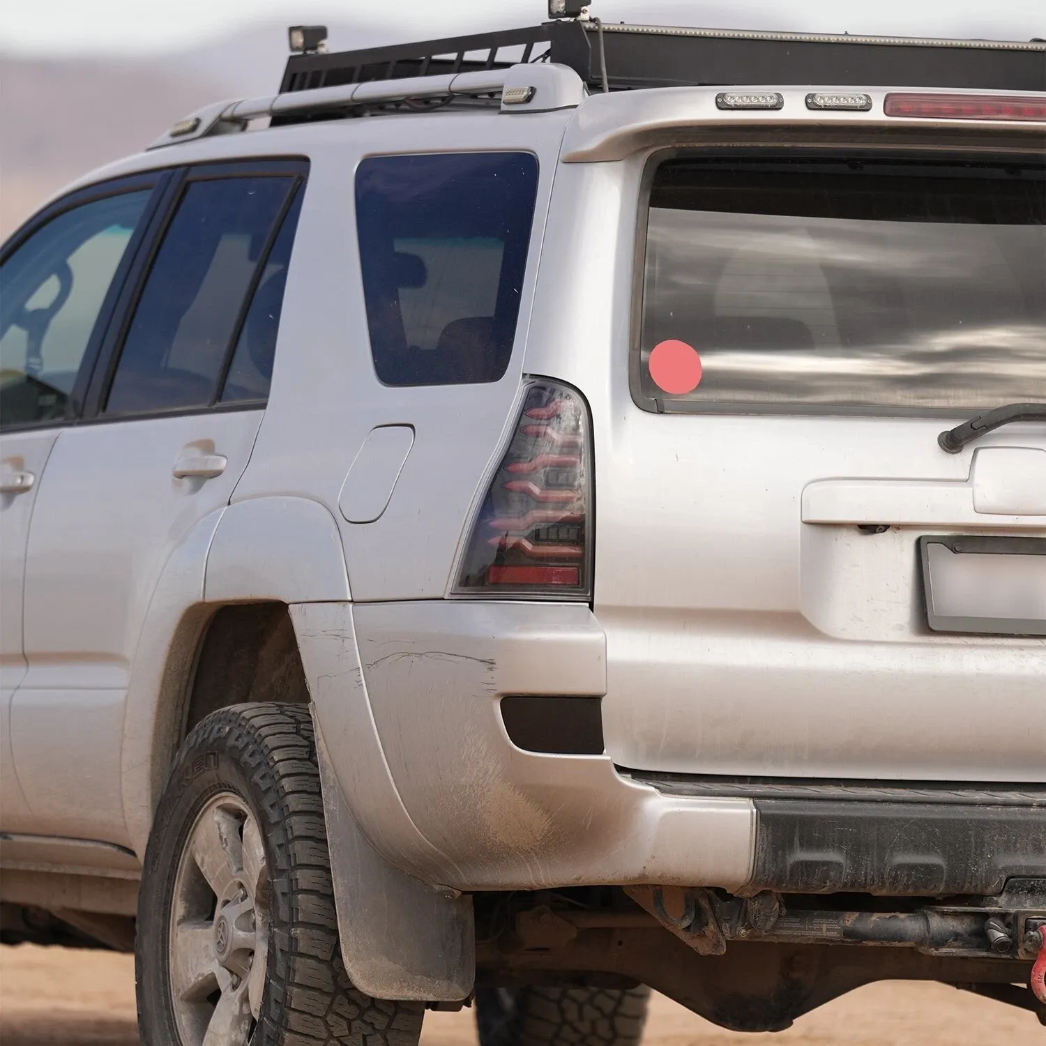 Фонари задние светодиодные Luxx Black Red для Toyota 4Runner 2003–2009, AlphaRex — фото 4