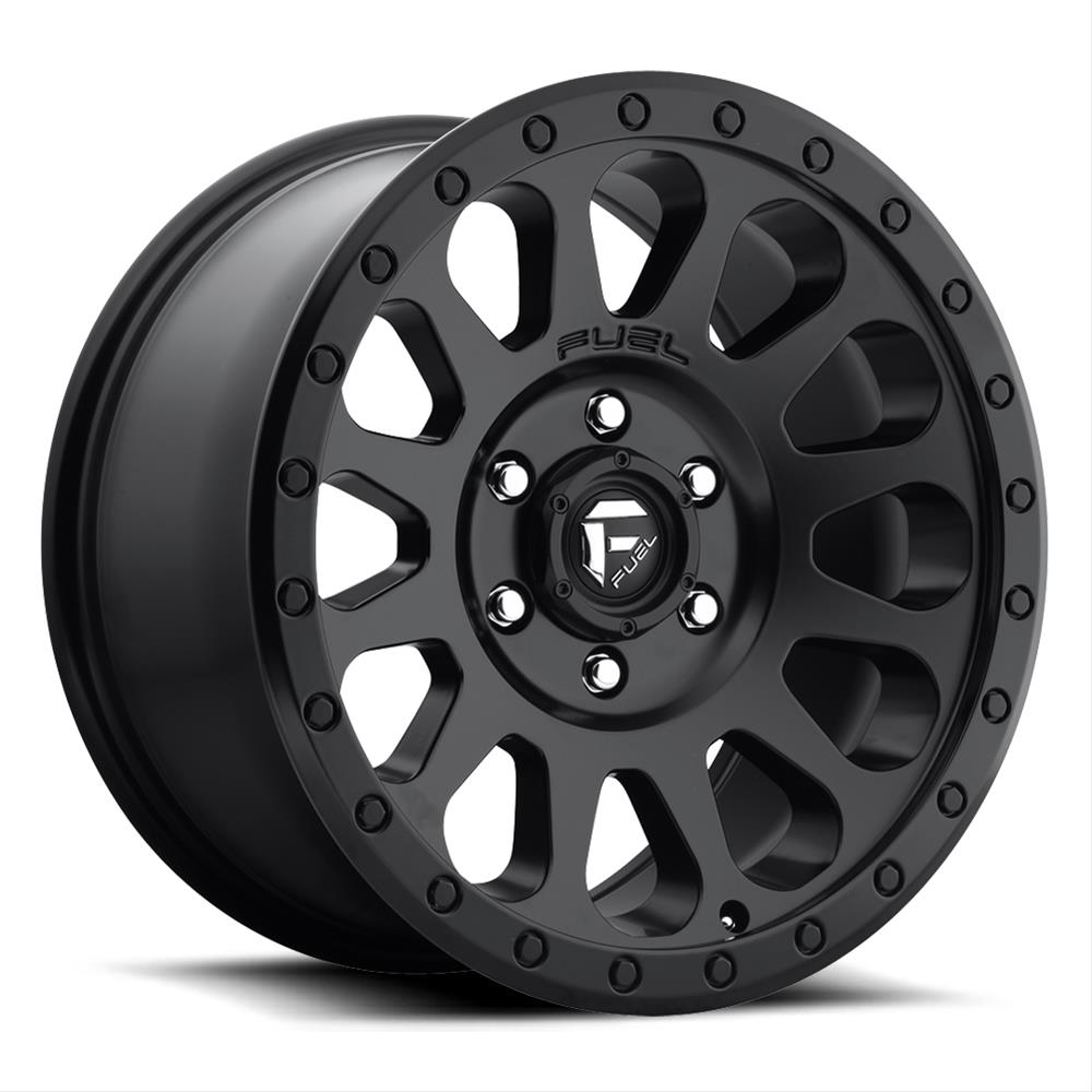 Диск колесный R20x9 Vector D579 Матовый Черный Fuel Off-Road — фото 1