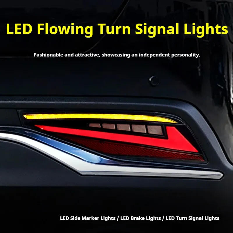 Задние LED-фонари динамический поворотник для Toyota Harrier/Venza (2022-2026), комплект, комплект, FT Carlight Carlight — фото 4