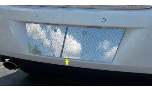 BUICK VERANO 2012-2017 ХРОМИРОВАННАЯ ОТДЕЛКА НОМЕРНОГО ЗНАКА ИЗ НЕРЖАВЕЮЩЕЙ СТАЛИ — фото 1