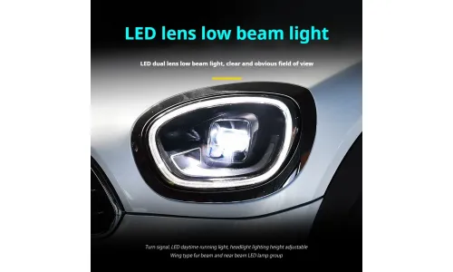 Фары передние LED с ходовыми огнями для Mini Countryman F60 (2017-2023), комплект, комплект, FT Carlight Carlight — фото 4
