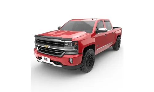 EGR 301571 Дефлектор капота темнодымчатый для 14-15 Silverado 1500 — фото 2