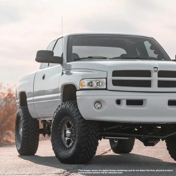 Фары проекторные светодиодные LUXX для Dodge Ram 1500 1999–2001, AlphaRex — фото 2