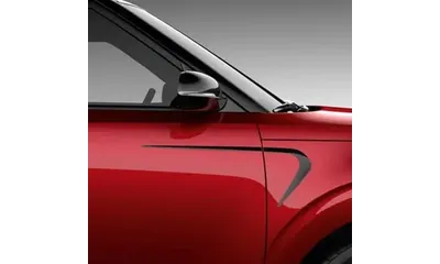 Наклейки Boomerang Kia Soul/e-Soul SK3 на крылья и передние двери, черный металлик, 4 шт. — фото 1