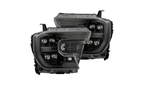 Фары проекторные светодиодные Alpha-Black NOVA для Ford Ranger 2024–2026, AlphaRex — фото 1