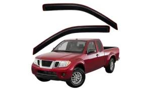 Вставные дефлекторы боковых окон 2005-2019 Nissan Frontier King Cab — фото 1