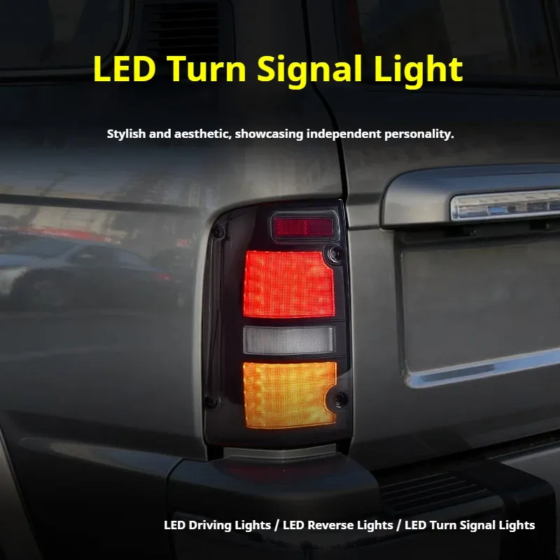 Задние LED-фонари динамический поворотник для Nissan Patrol Y60 (1987-1997), комплект, комплект, FT Carlight Carlight — фото 3