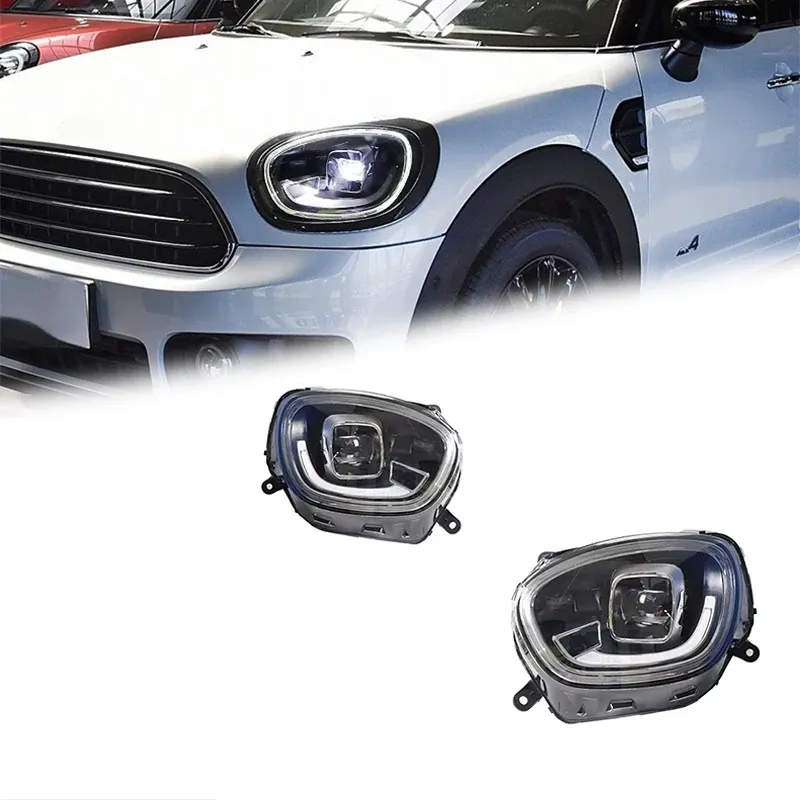Фары передние LED с ходовыми огнями для Mini Countryman F60 (2017-2023), комплект, комплект, FT Carlight Carlight — фото 1