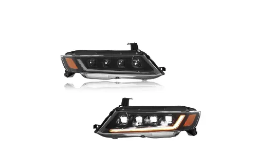 Фары передние LED с ходовыми огнями для Honda Odyssey (2004-2008), комплект, FT Carlight — фото 6