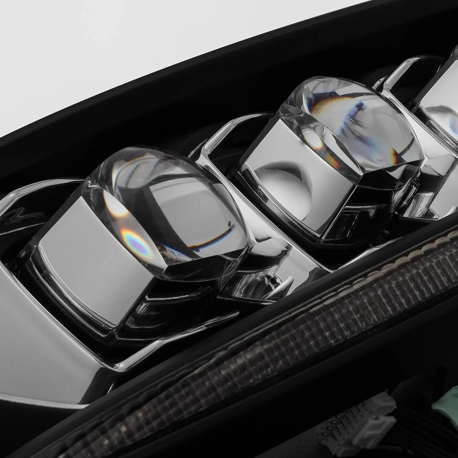 Фары светодиодные Black NOVA для Toyota Sienna L/LE/XLE 2011–2020, AlphaRex — фото 7