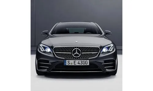 Решетка радиатора Diamond E 43 AMG Mercedes-Benz E-Класс W213/S213 с камерой 360° — фото 2
