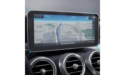 Матовая защитная пленка дисплея PaperFeel Mercedes-Benz GLC X253/C253, GreenMnky — фото 1