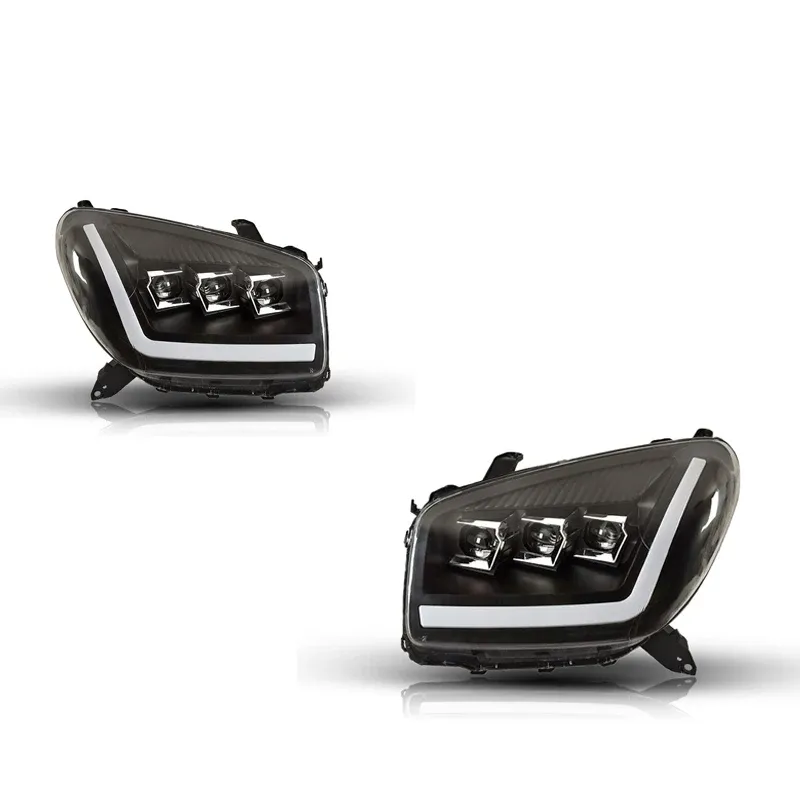 Фары передние LED с ходовыми огнями для Toyota RAV4 (2001-2004), комплект, комплект, FT Carlight Carlight — фото 6