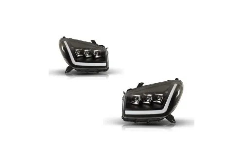 Фары передние LED с ходовыми огнями для Toyota RAV4 (2001-2004), комплект, комплект, FT Carlight Carlight — фото 6