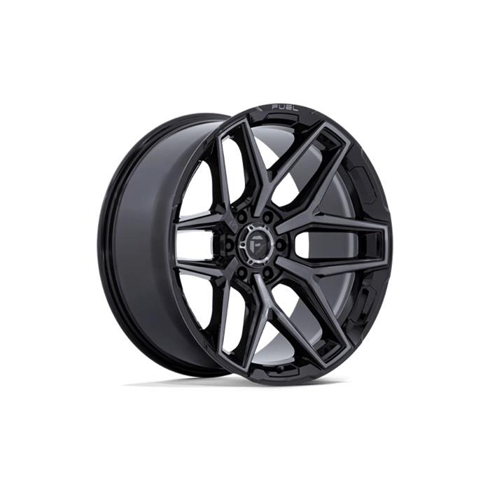 Диск колесный R18x9 Flux FC854 Глянцевый Черный Fuel Off-Road — фото 1