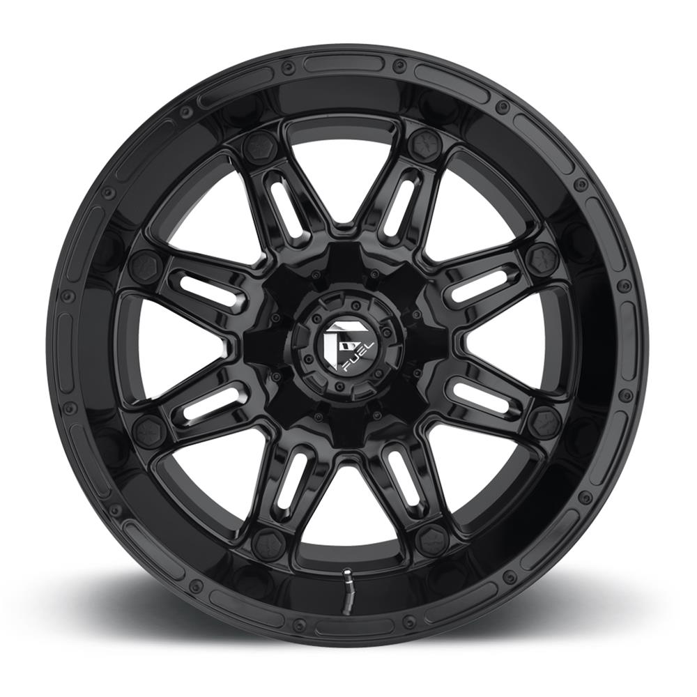Диск колесный R20x9 Hostage D625 Глянцевый Черный Fuel Off-Road — фото 1