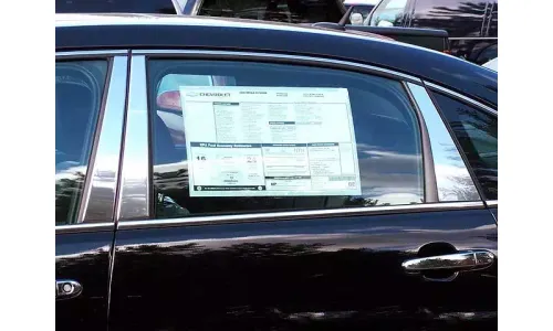 Накладки стоек дверей из нержавеющей стали 6 шт отделка окон QAA для Chevy Impala 2006-2013 — фото 1