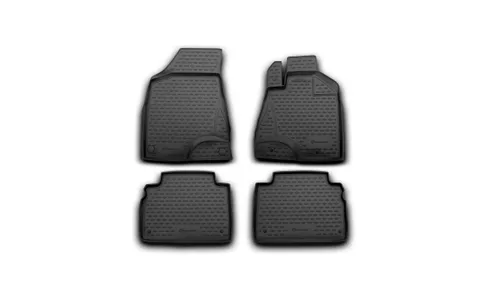 Коврики в салон TOYOTA Harrier, 2003-2008 правый руль,4 шт. (полиуретан) / Тойота Харриер — фото 1