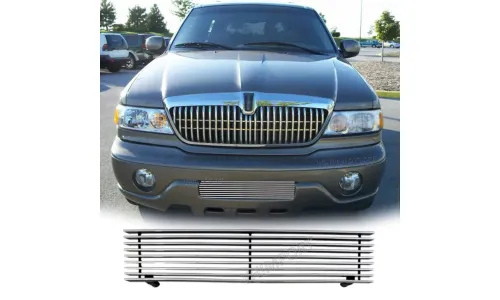 нижняя Grille Lincoln Navigator 1998-2002 хром передняя решетка — фото 1