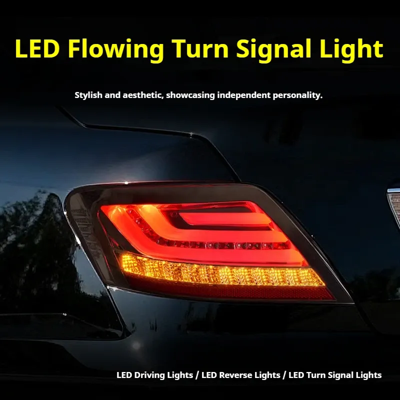 Задние LED-фонари динамический поворотник для Toyota Mark X (2005-2009), комплект, комплект, FT Carlight Carlight — фото 4