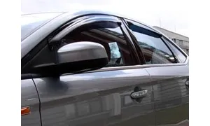 Дефлекторы боковых окон Ford Mondeo, 2007-2010, 4ч., темный / Форд Мондео — фото 1