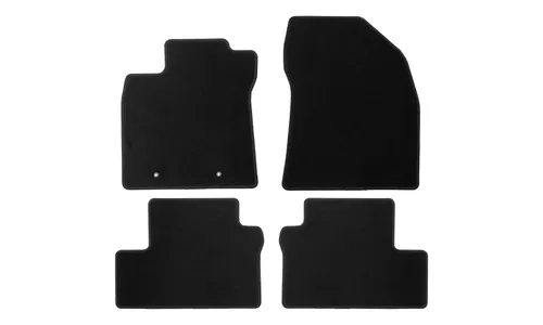 Коврики в салон Klever Econom TOYOTA Avensis 2008-2011, 2011-2015, 2015-2018, седан, 4 шт. (текстиль) / Тойота Авенсис — фото 1