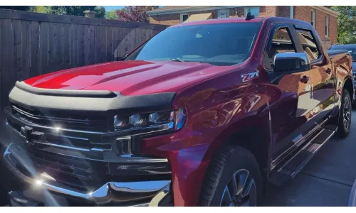 Встроенные дождевики AVS 194805 для Silverado и GMC Sierra 2019-2024 годов выпуска с двойной кабиной — фото 1
