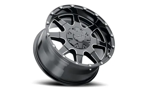 Диск колесный R20x9 904B Fury 1 Глянцевый Черный Black Rock — фото 1