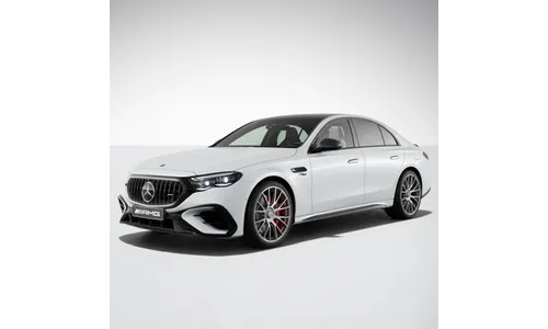 Комплект решетки Panamericana E 53 AMG с подсветкой Mercedes-Benz E-Класс W214, темный хром, Distronic 233, без камеры 360° — фото 3
