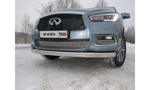 Защита передняя нижняя (овальная) 75х42 мм INFQX6016-35 — фото 1