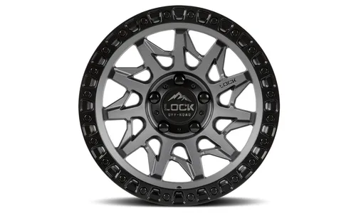 Диск колесный R20x9 Off-Road Lunatic Матовый Серый Lock Off-Road — фото 1