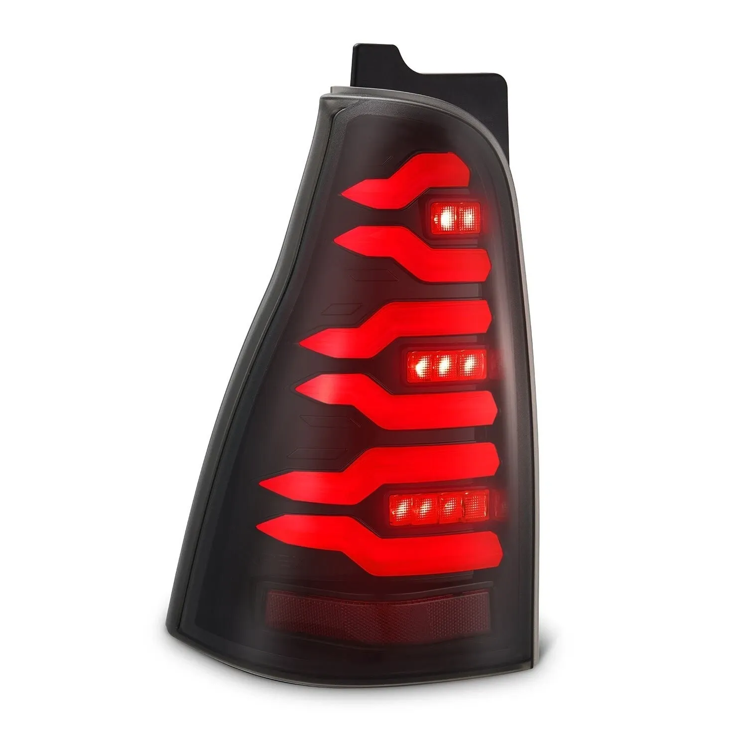 Фонари задние светодиодные Luxx Black Red для Toyota 4Runner 2003–2009, AlphaRex — фото 6