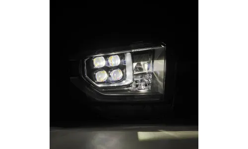 Фары светодиодные Nova G2 Black для Toyota Tundra 2014–2021 (см. примечание), AlphaRex — фото 6
