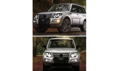 Фары передние LED с ходовыми огнями для Mitsubishi Pajero V93/V97/V87 (2006-2021), комплект, комплект, FT Carlight Carlight — фото 7