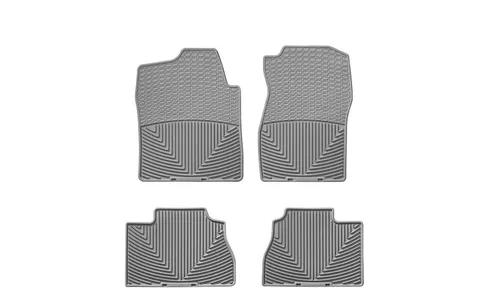 Ковры салона резиновые, 1-2 ряд Cadillac Escalade 2007-2014, серый, Weathertech — фото 1