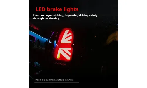 Задние LED-фонари динамический поворотник для Mini Cooper R50/R52/R53 (2001-2007), комплект, комплект, FT Carlight Carlight — фото 4