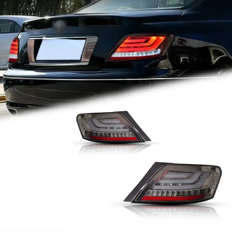 Задние LED-фонари динамический поворотник для Toyota Mark X (2005-2009), комплект, комплект, FT Carlight Carlight — фото 1