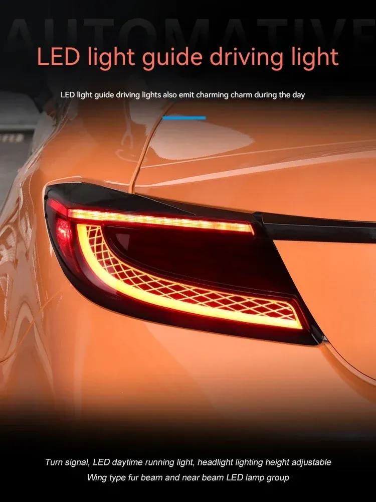 Задние LED-фонари динамический поворотник для Toyota GR86 / Subaru BRZ (2020-2023), комплект, комплект, FT Carlight Carlight — фото 4