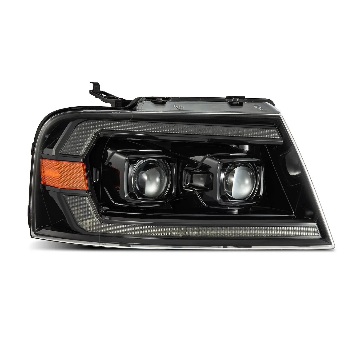 Фары светодиодные Alpha-Black LUXX для Ford F-150 / Mark LT 2004–2008, AlphaRex — фото 3