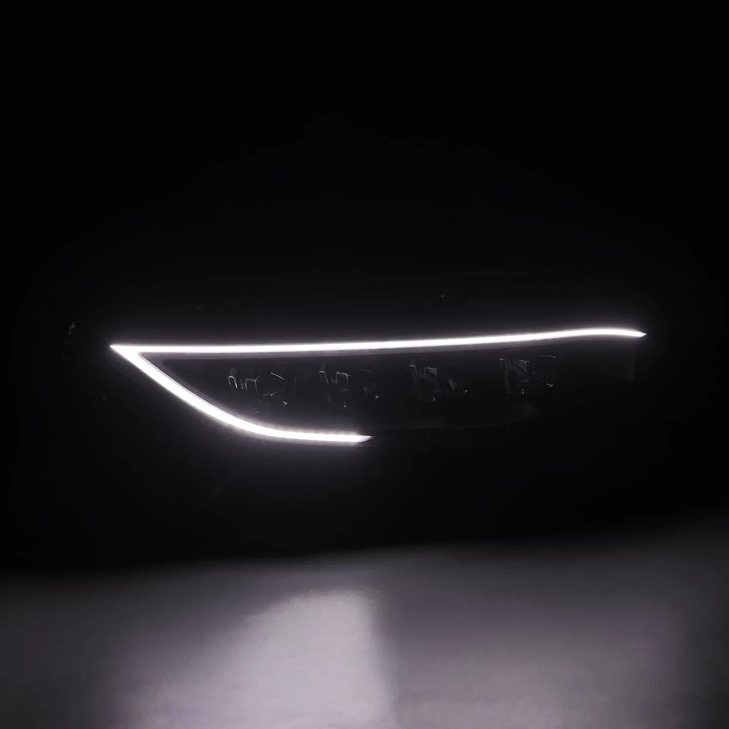 Фары проекторные Black NOVA для Honda Civic 2016–2021 (см. примечание), AlphaRex — фото 6