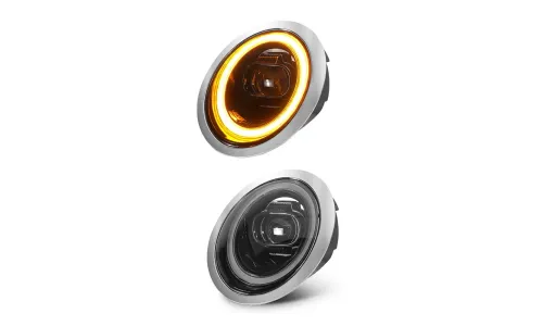 Фары передние LED с ходовыми огнями для Mini R50/R52/R53 (2001-2007), комплект, комплект, FT Carlight Carlight — фото 5