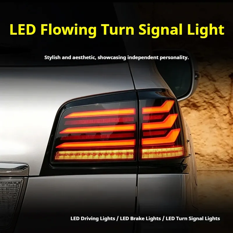 Фары передние LED с ходовыми огнями для Lexus LX570 (2007-2015), комплект, комплект, FT Carlight Carlight — фото 4