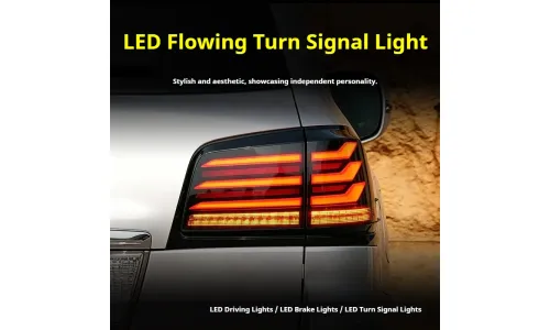 Фары передние LED с ходовыми огнями для Lexus LX570 (2007-2015), комплект, комплект, FT Carlight Carlight — фото 4