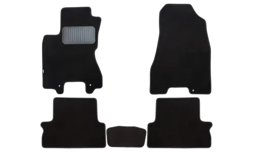Коврики в салон Klever Premium NISSAN X-Trail T31 2007-2011, 2010-2015, кроссовер, 5 шт. (текстиль) / Ниссан Х Трейл — фото 1