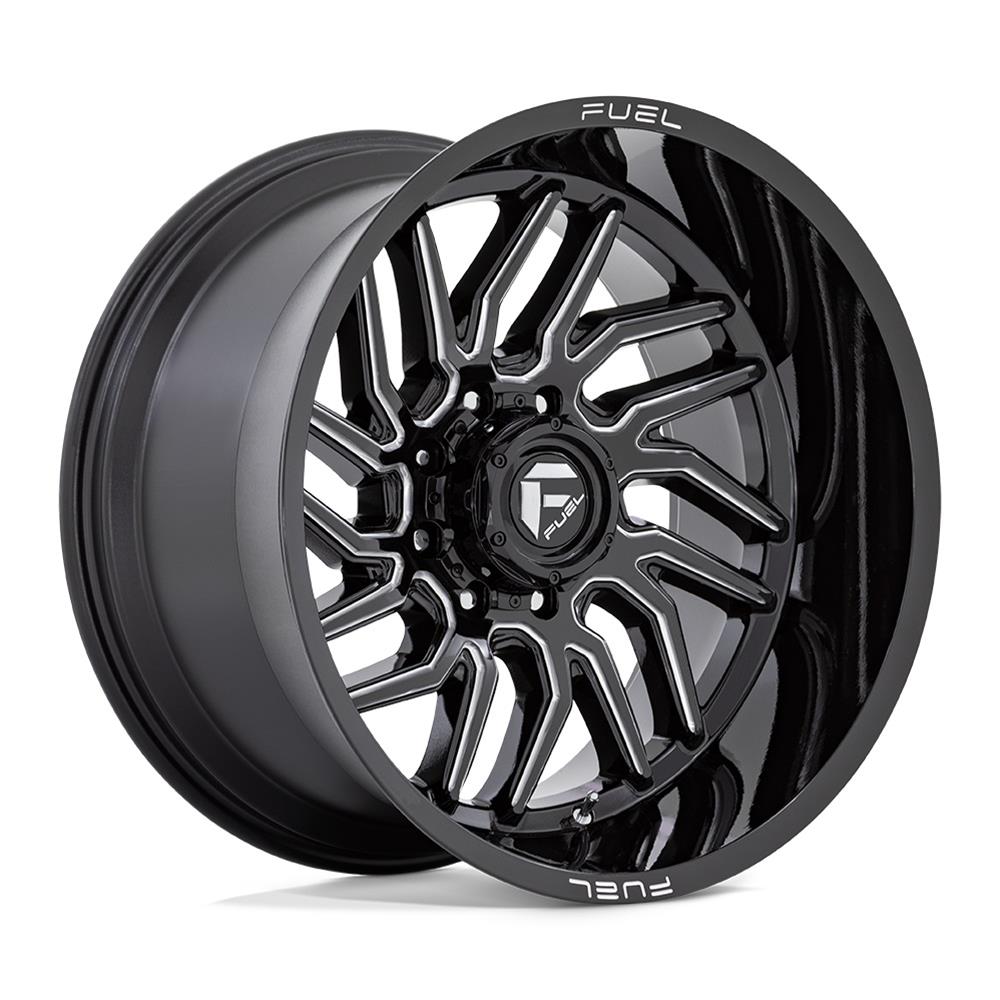 Диск колесный R20x9 Hurricane D807 Глянцевый Черный Fuel Off-Road — фото 1